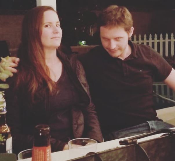 Taylor Estevez with his sister Paloma Estevez